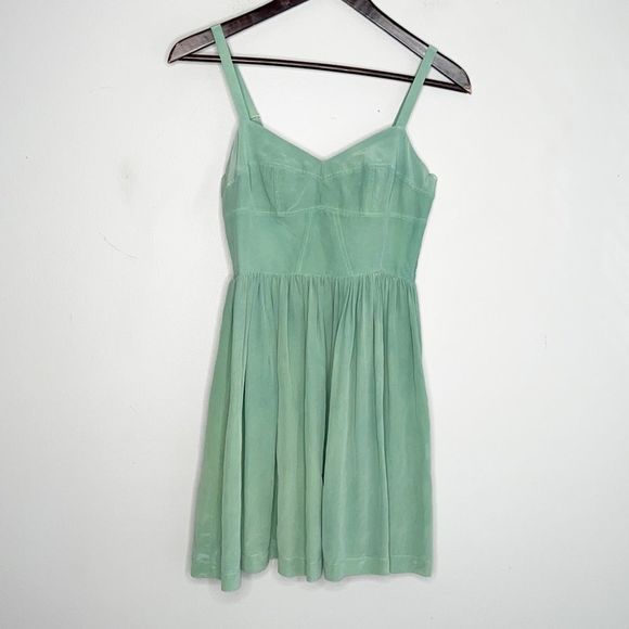 Amanda Uprichard Dresses & Skirts - AMANDA UPRICHARD Silk Corset Dress